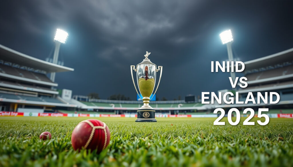 Ind vs Eng Test 2025: Series History, Results, and Trophy