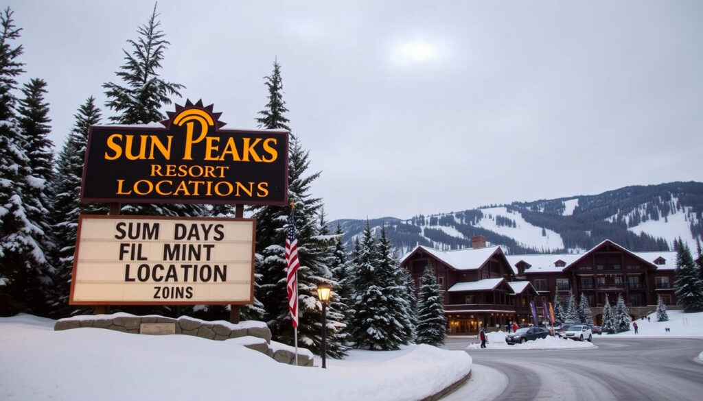 My Secret Santa Filming Location at Sun Peaks Resort