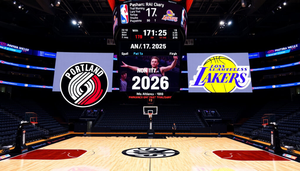 Portland Trail Blazers vs Lakers Match Player Stats Jan 17, 2026
